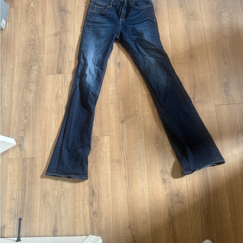 Kut from the Kloth Dark Blue Flare Jeans